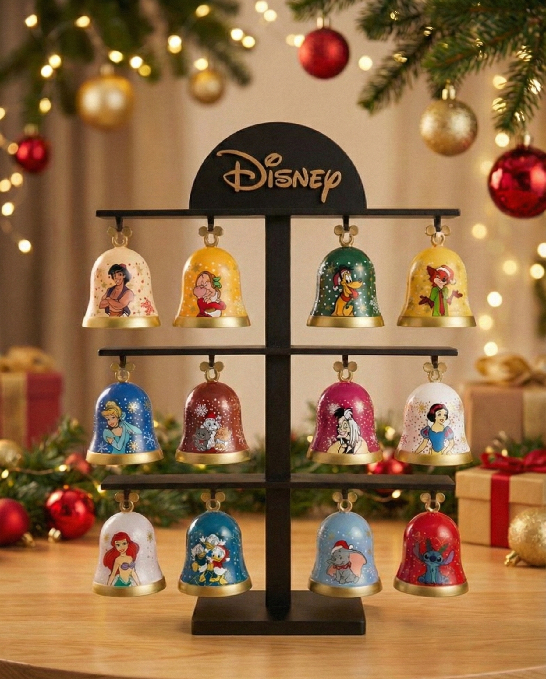 Espositore per Campanelle Disney Conad collezione 2024 12 Ganci