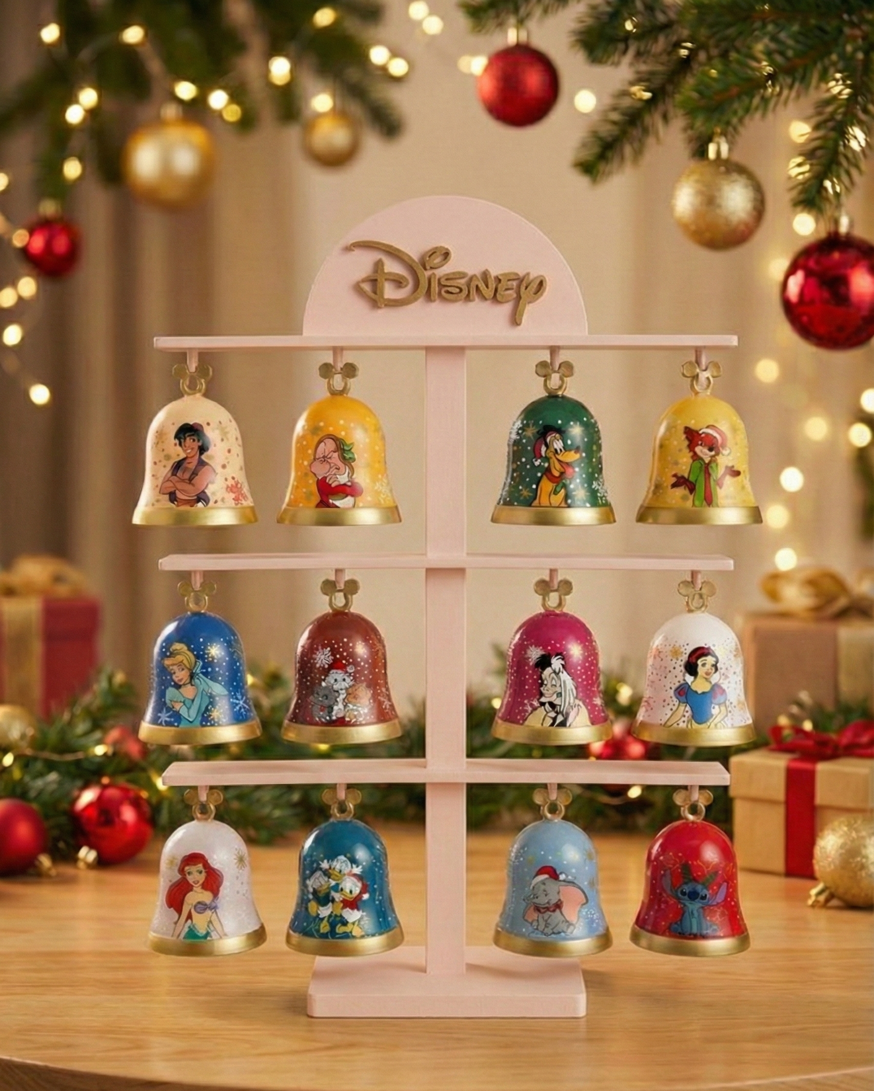 Espositore per Campanelle Disney Conad collezione 2024 12 Ganci