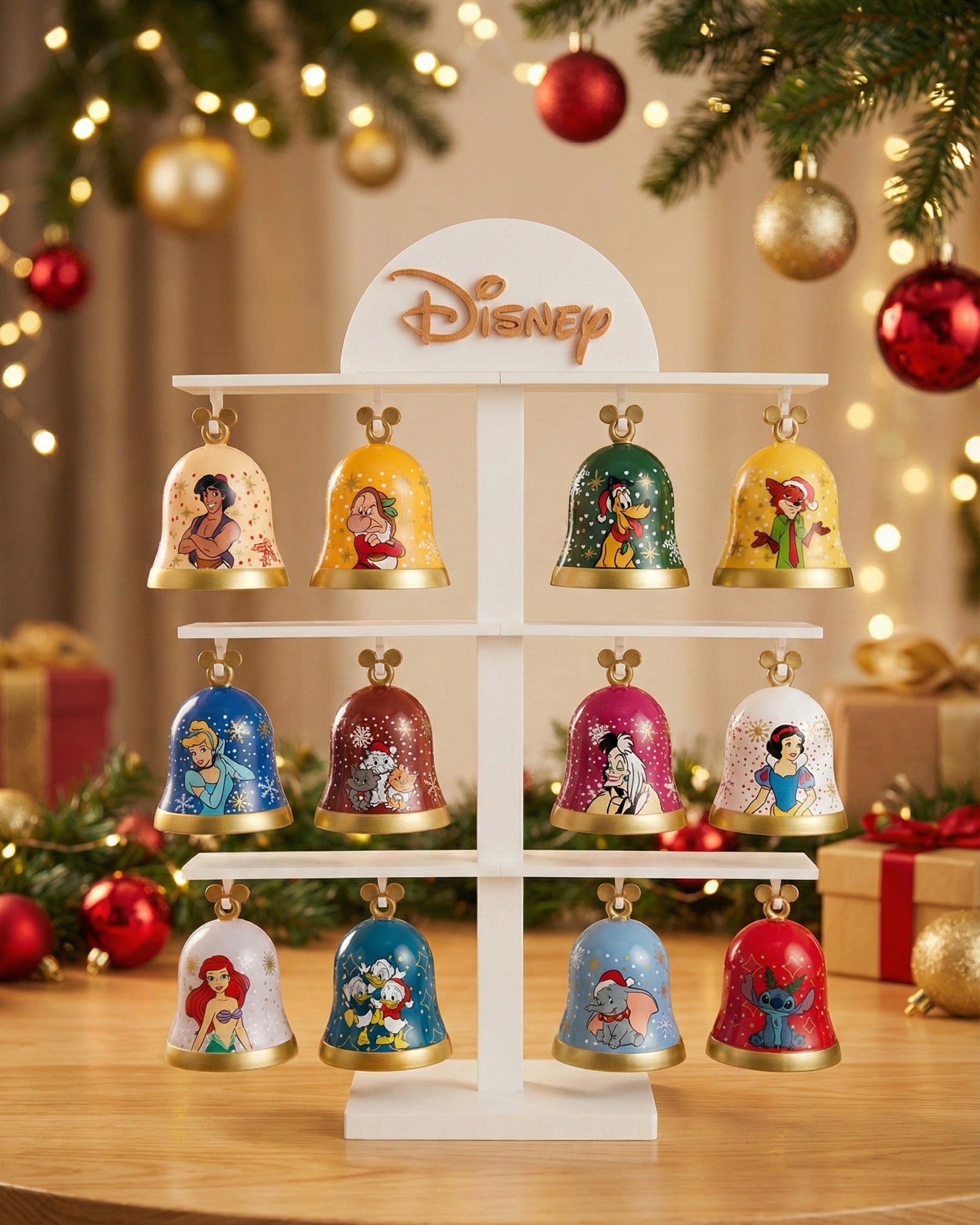 Espositore per Campanelle Disney Conad collezione 2024 12 Ganci