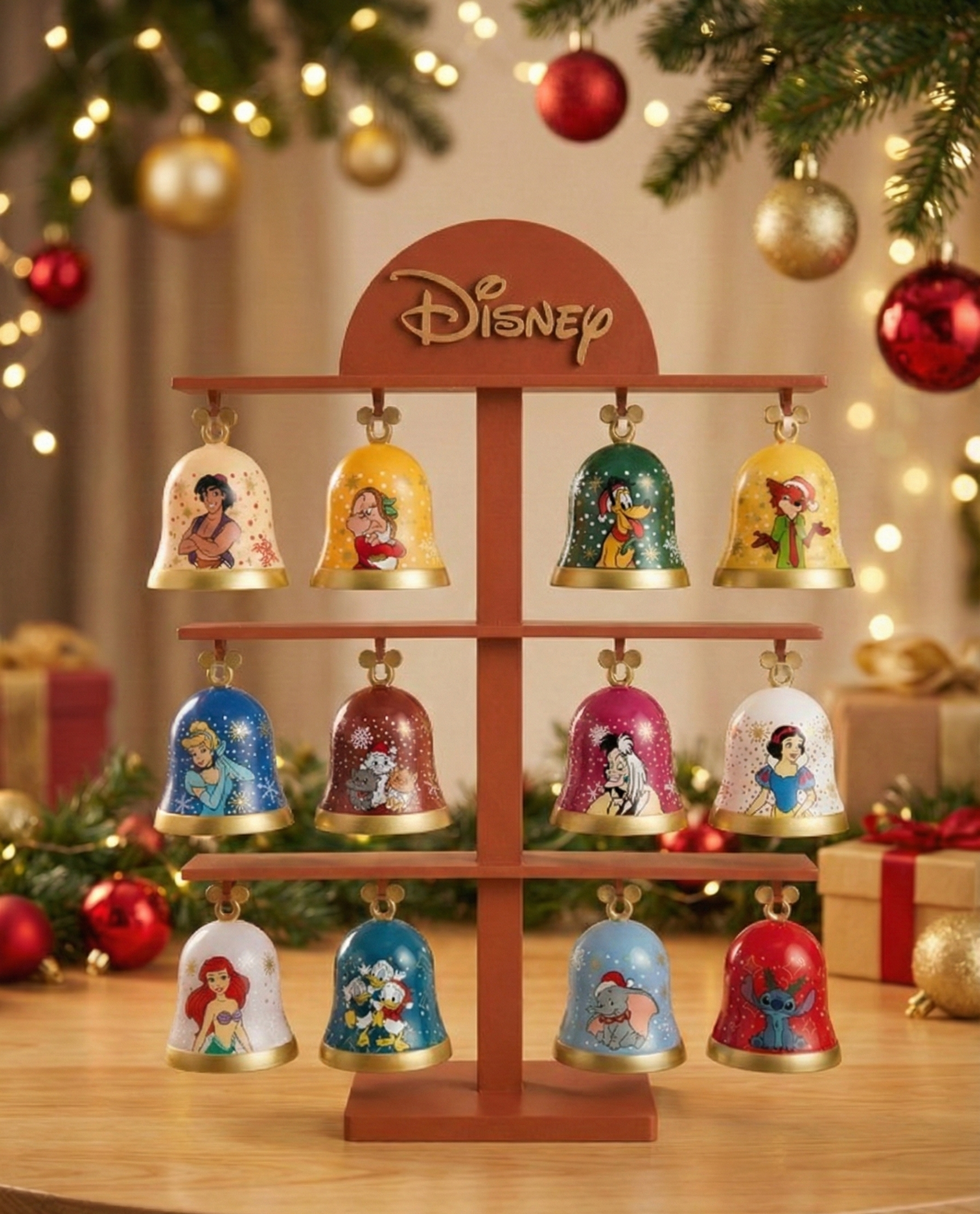 Espositore per Campanelle Disney Conad collezione 2024 12 Ganci