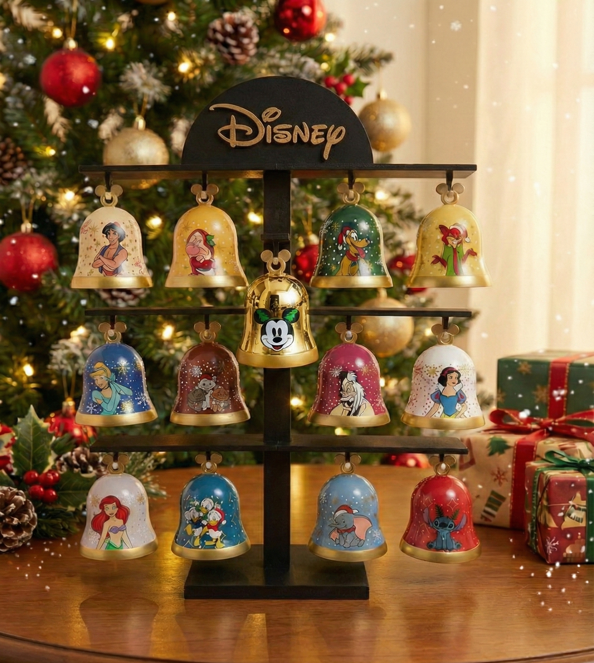 Espositore per Campanelle Disney Conad collezione 2024 12 Ganci