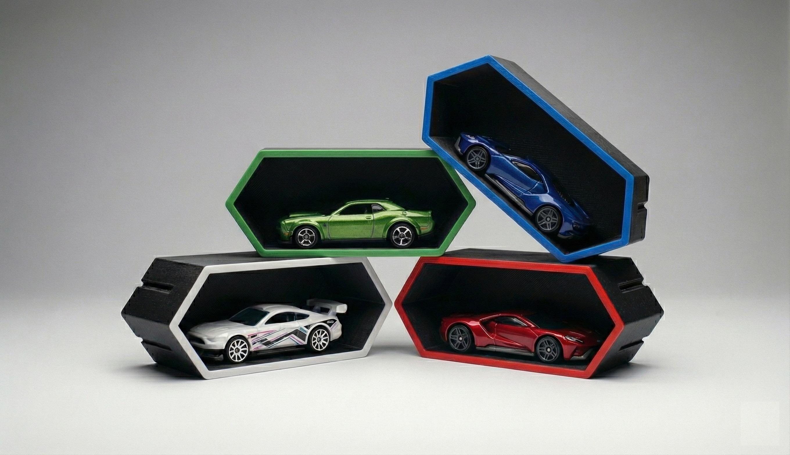 Espositore per Automobili da Collezione in Scala 1:64 Hot Wheels e Varie