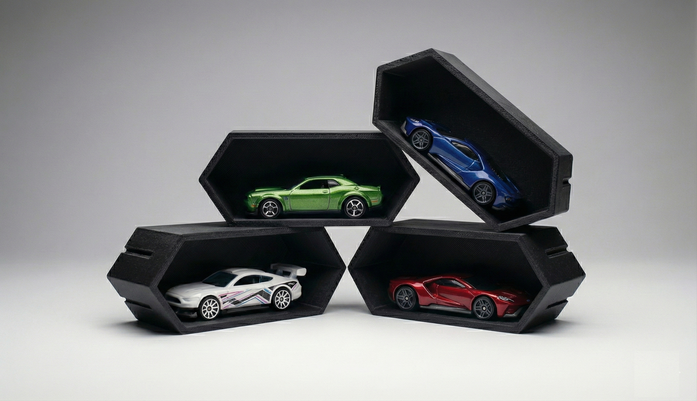 Espositore per Automobili da Collezione in Scala 1:64 Hot Wheels e Varie