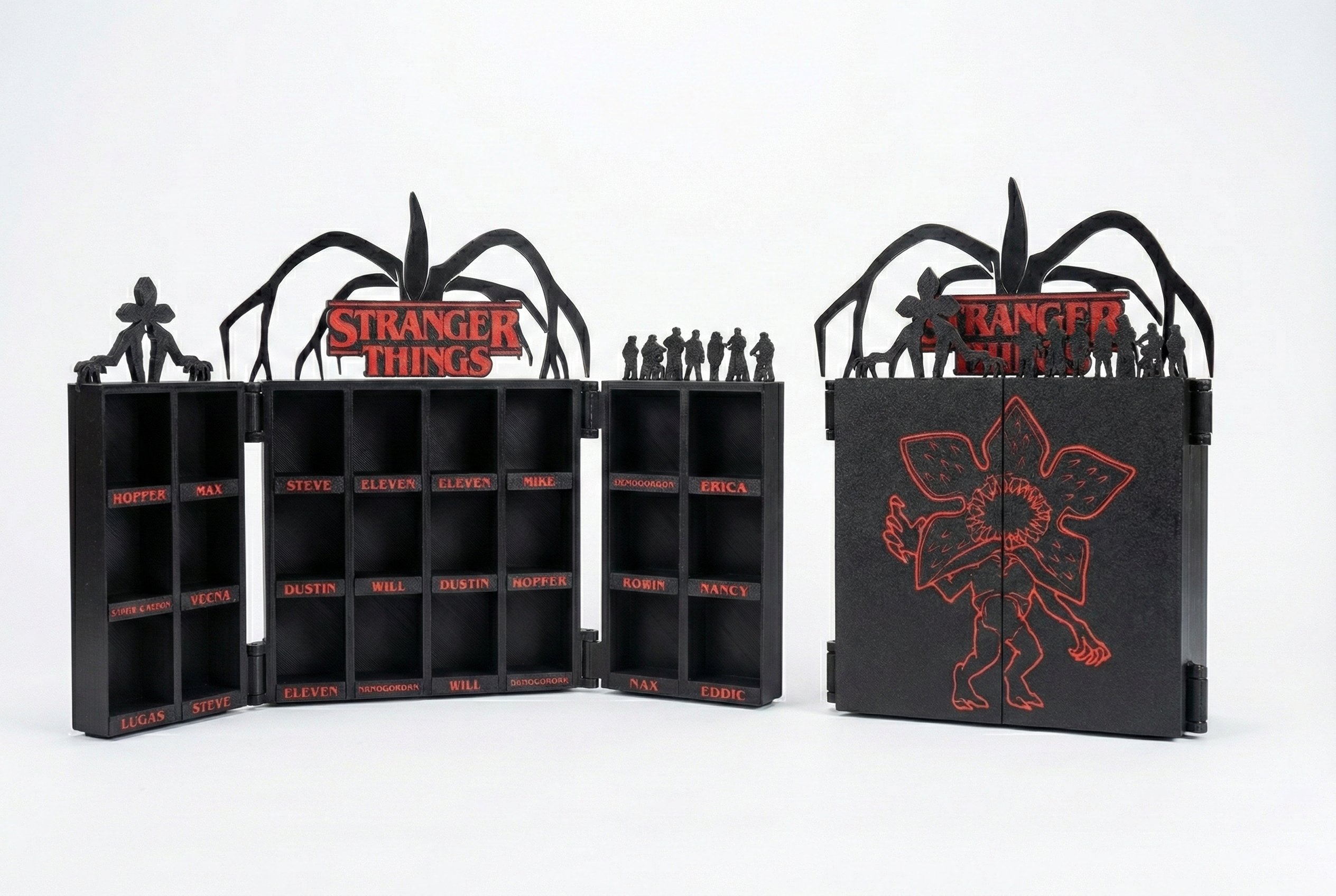 Espositore per Stranger Things 3D - Bacheca per Demogorgone e Personaggi