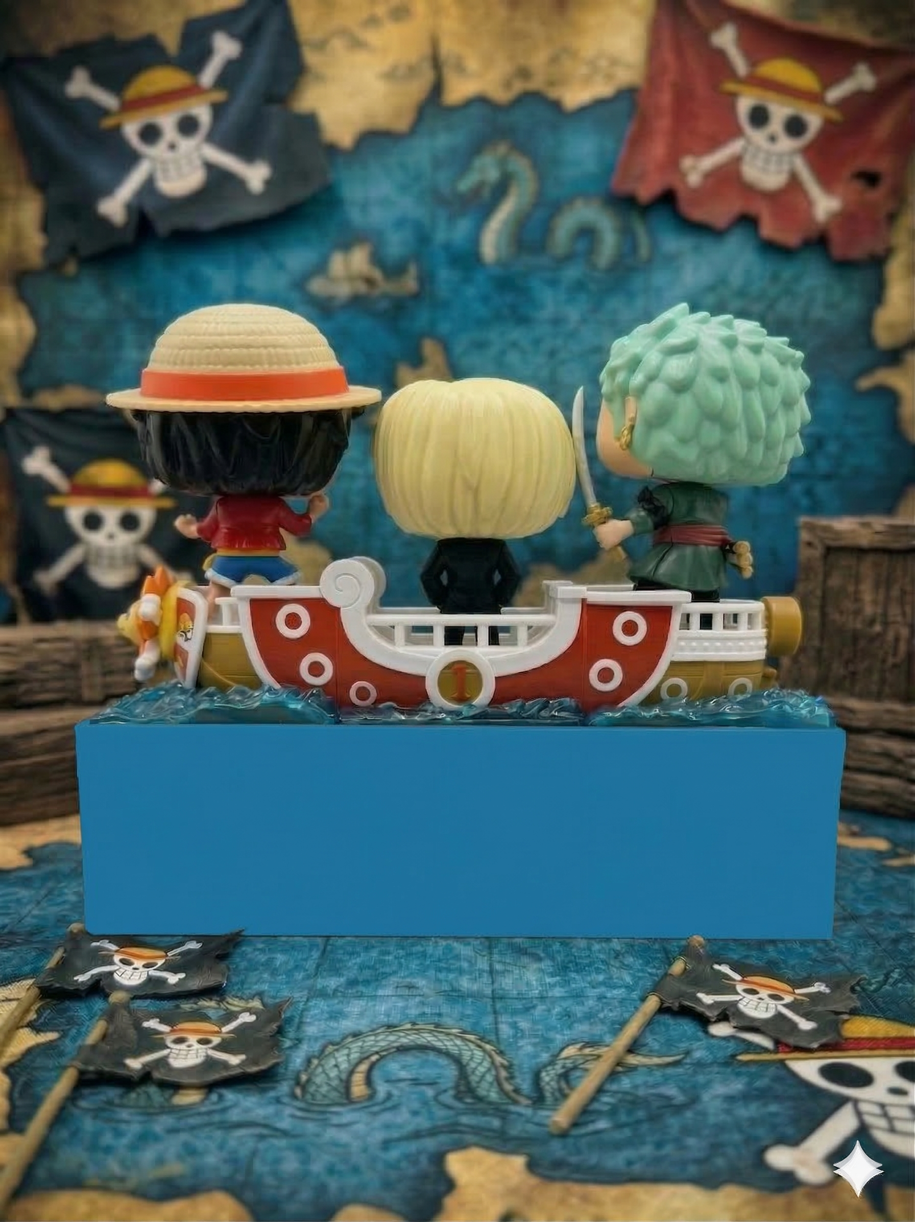 Espositore Diorama per Kinder GranSorpresa Maxi One Piece Collezione 2026