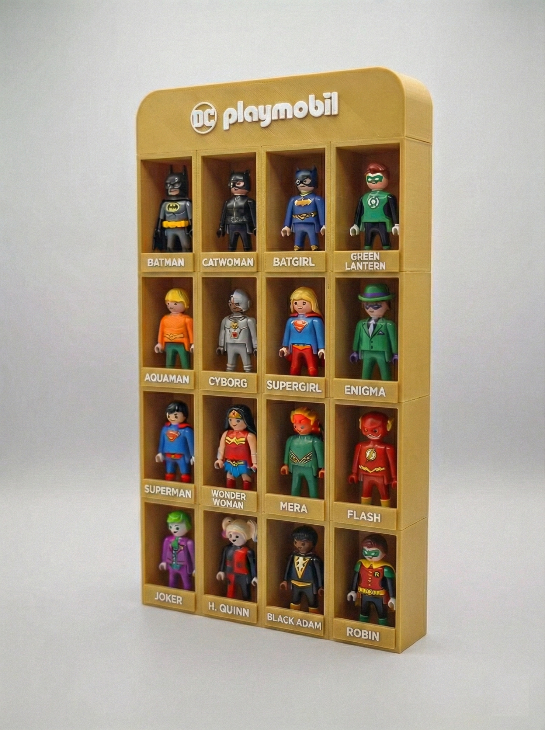 Espositore per Playmobil DC Comics Kinder Sorpresa