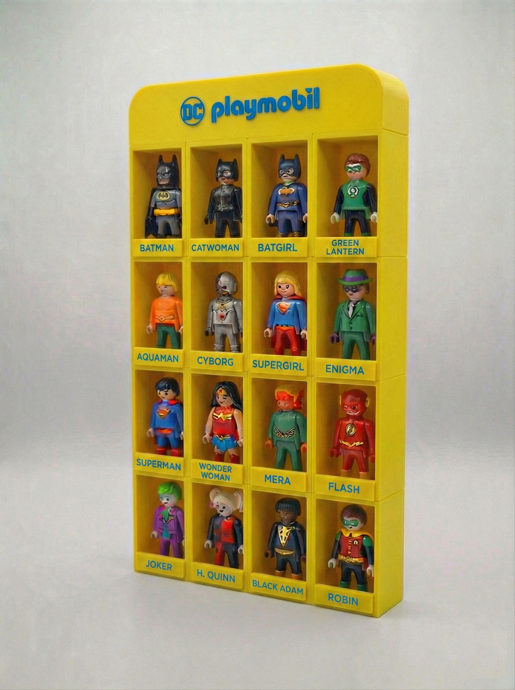 Espositore per Playmobil DC Comics Kinder Sorpresa