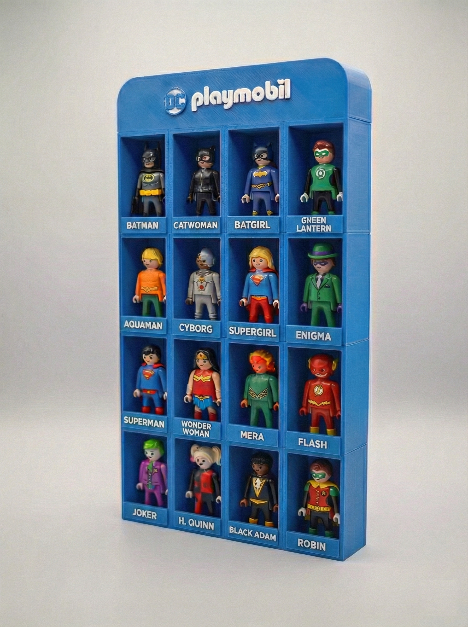 Espositore per Playmobil DC Comics Kinder Sorpresa