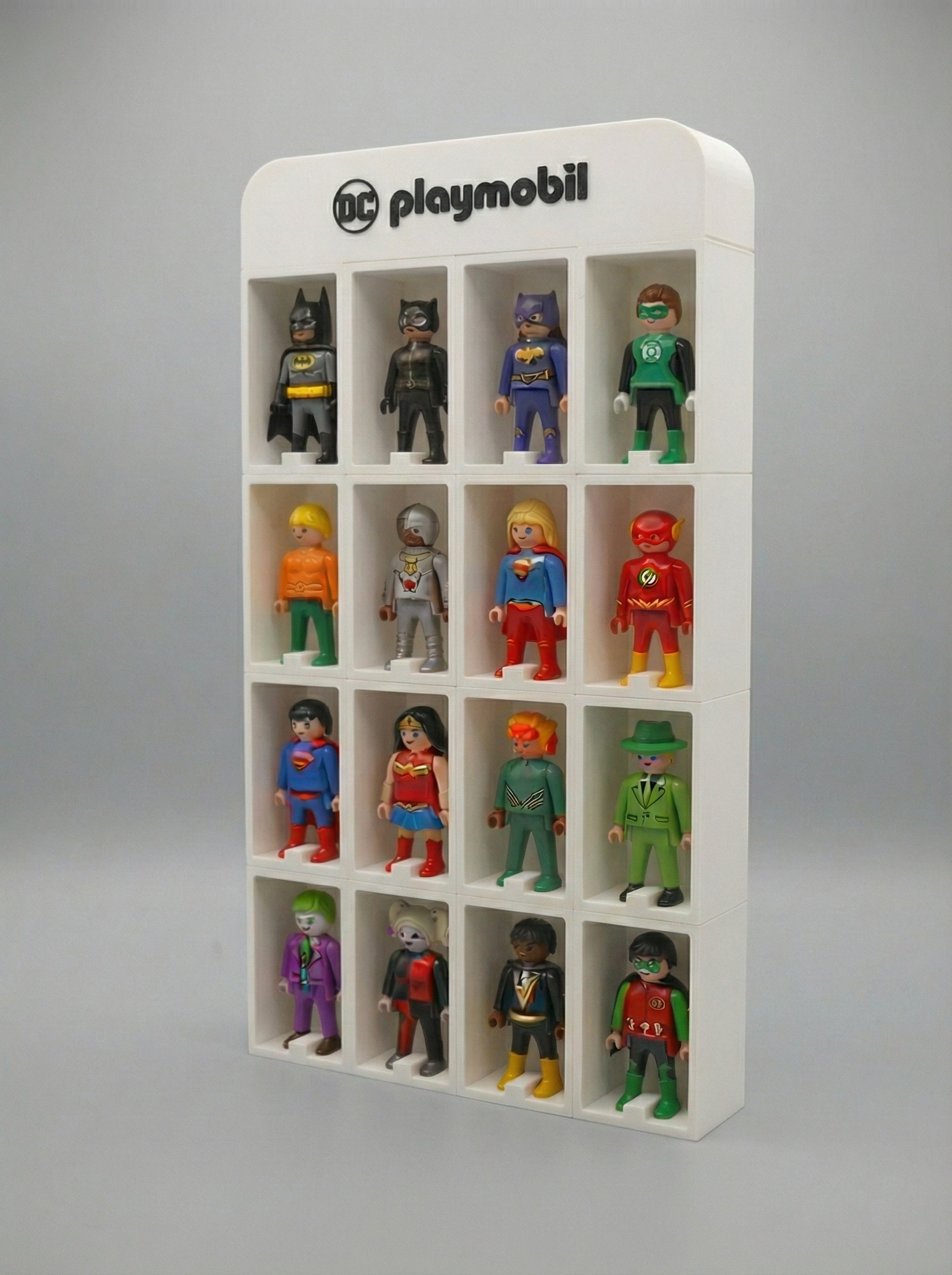 Espositore per Playmobil DC Comics Kinder Sorpresa