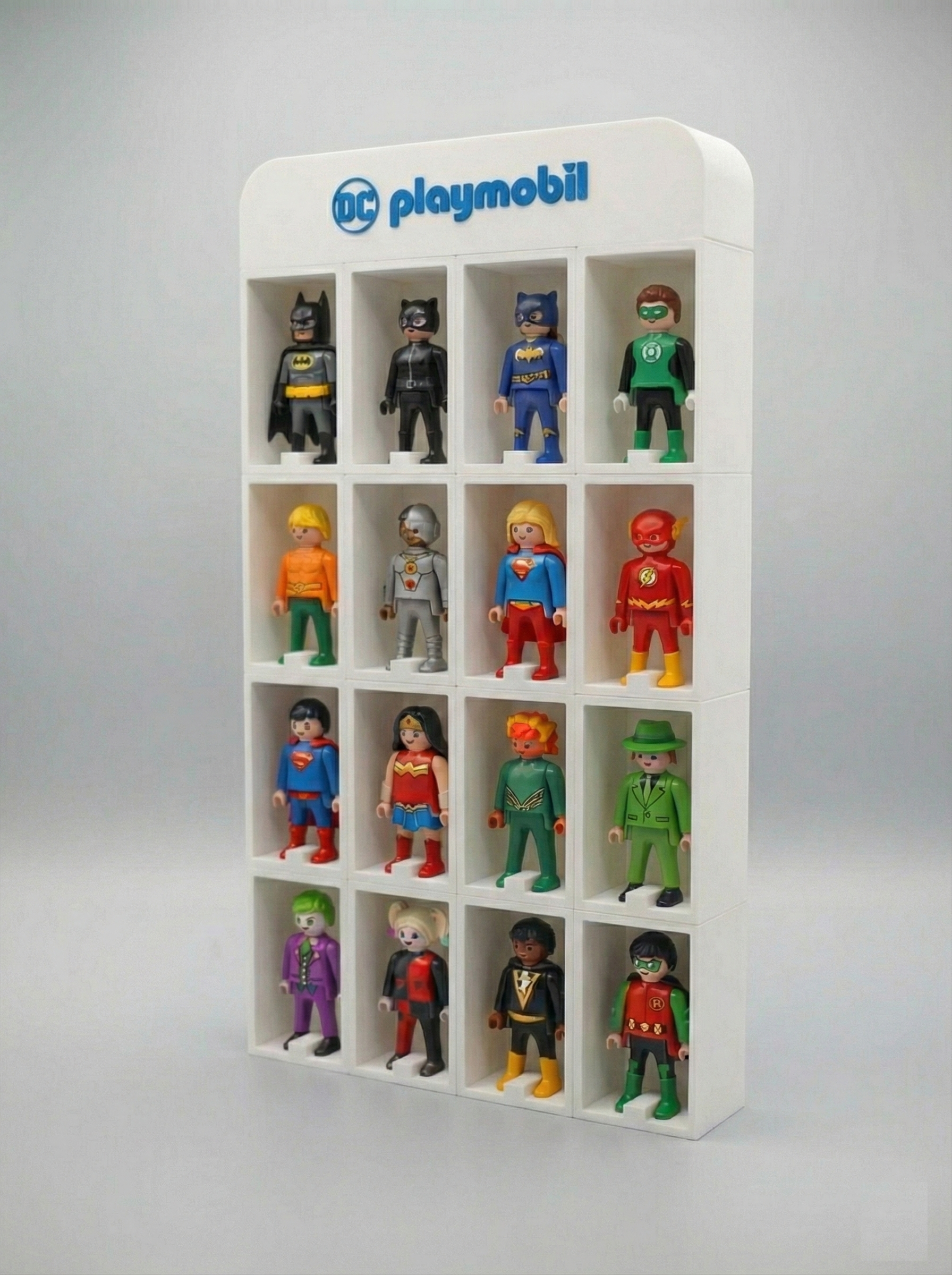 Espositore per Playmobil DC Comics Kinder Sorpresa