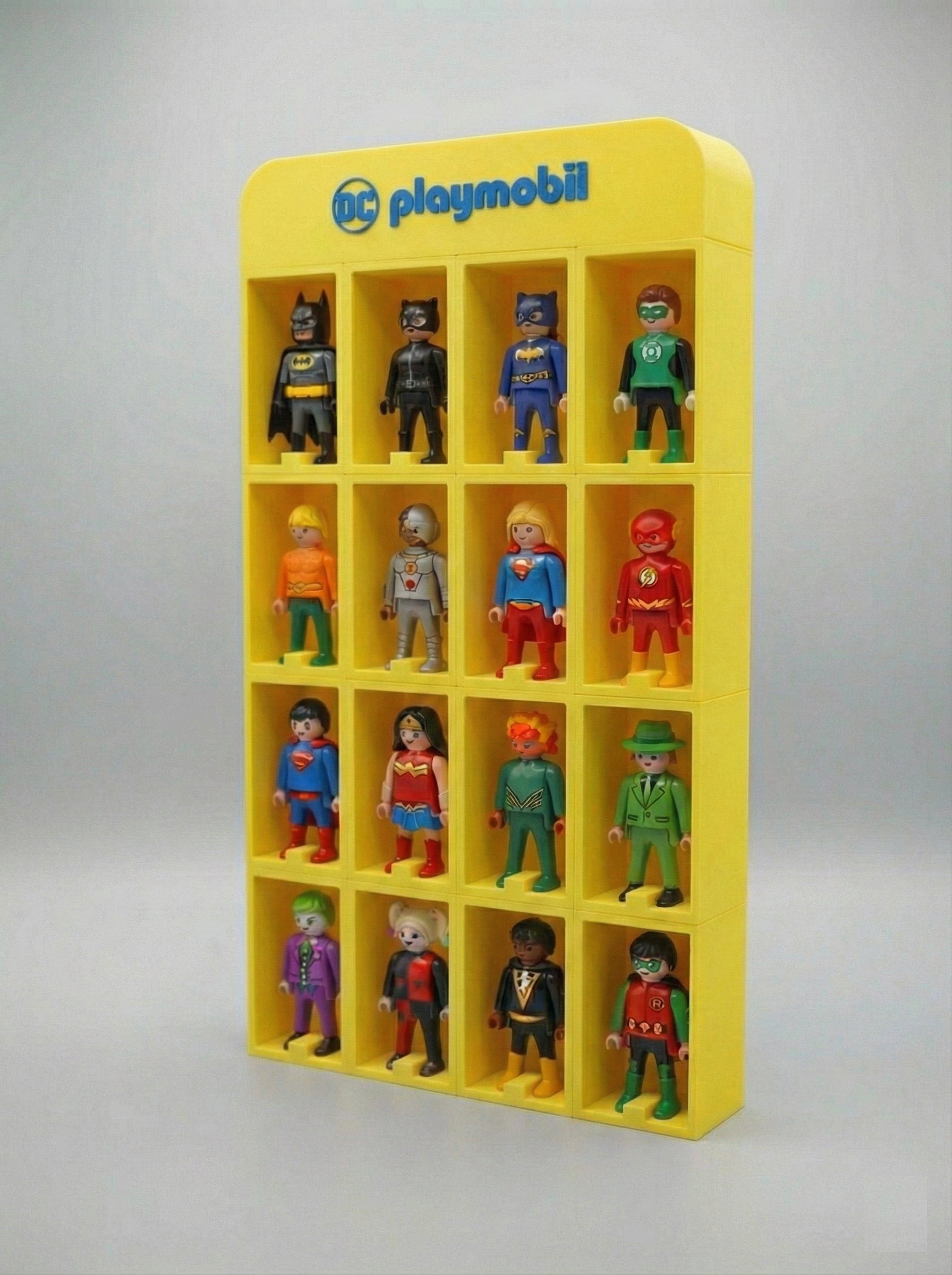 Espositore per Playmobil DC Comics Kinder Sorpresa