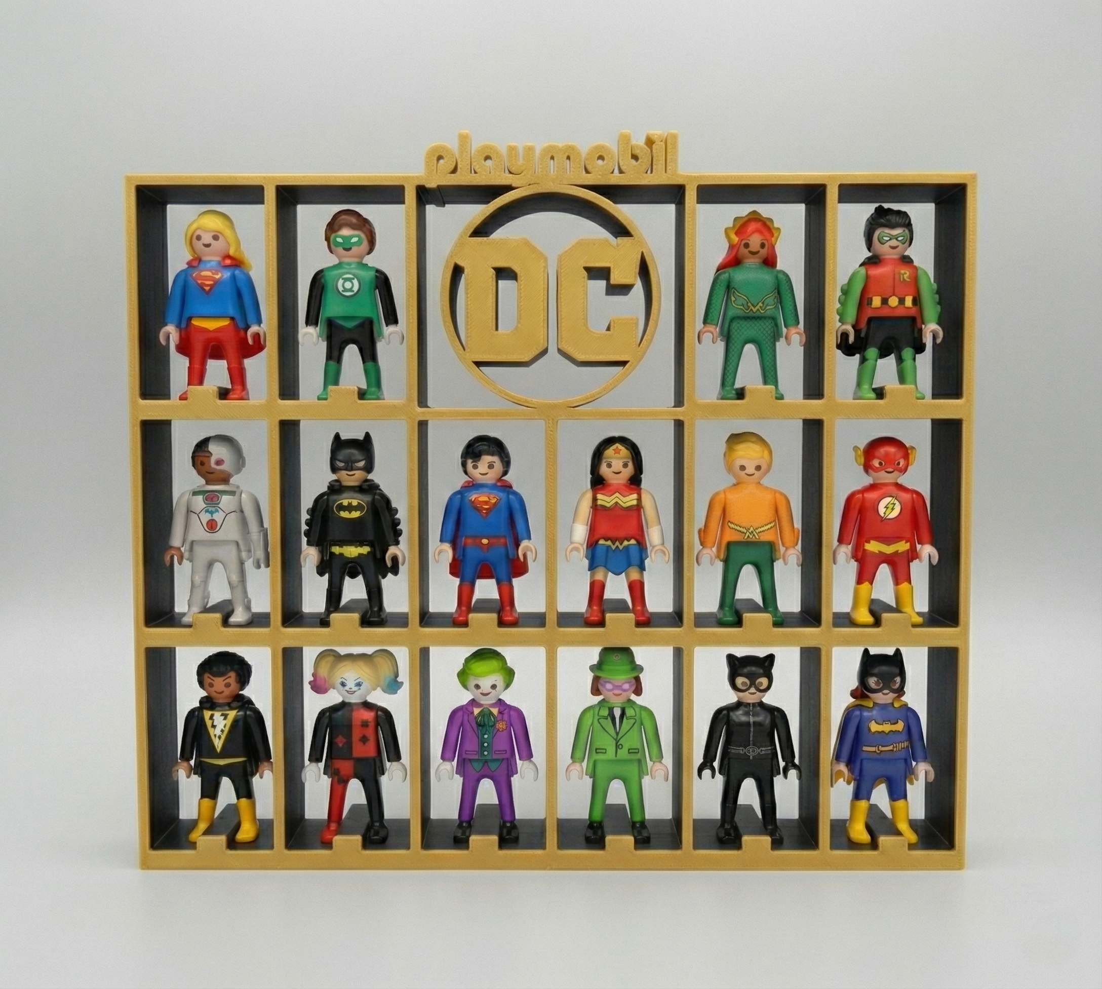 Espositore per Playmobil DC Comics Kinder Sorpresa