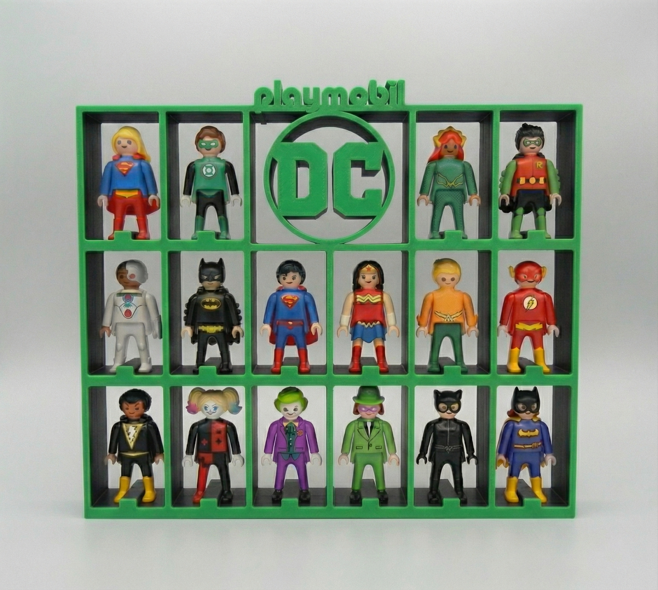 Espositore per Playmobil DC Comics Kinder Sorpresa