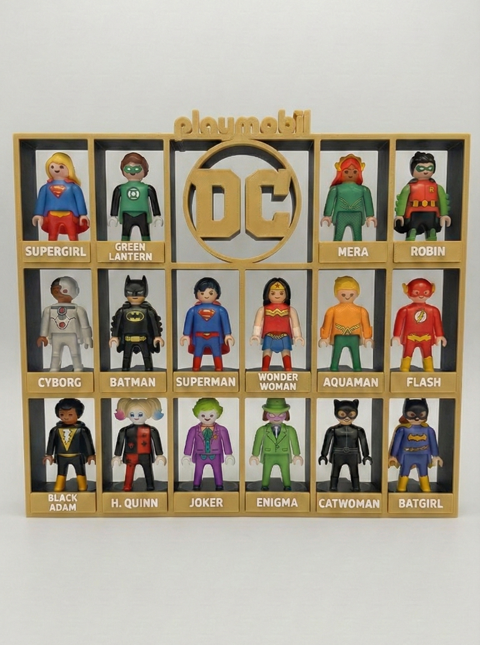 Espositore per Playmobil DC Comics Kinder Sorpresa