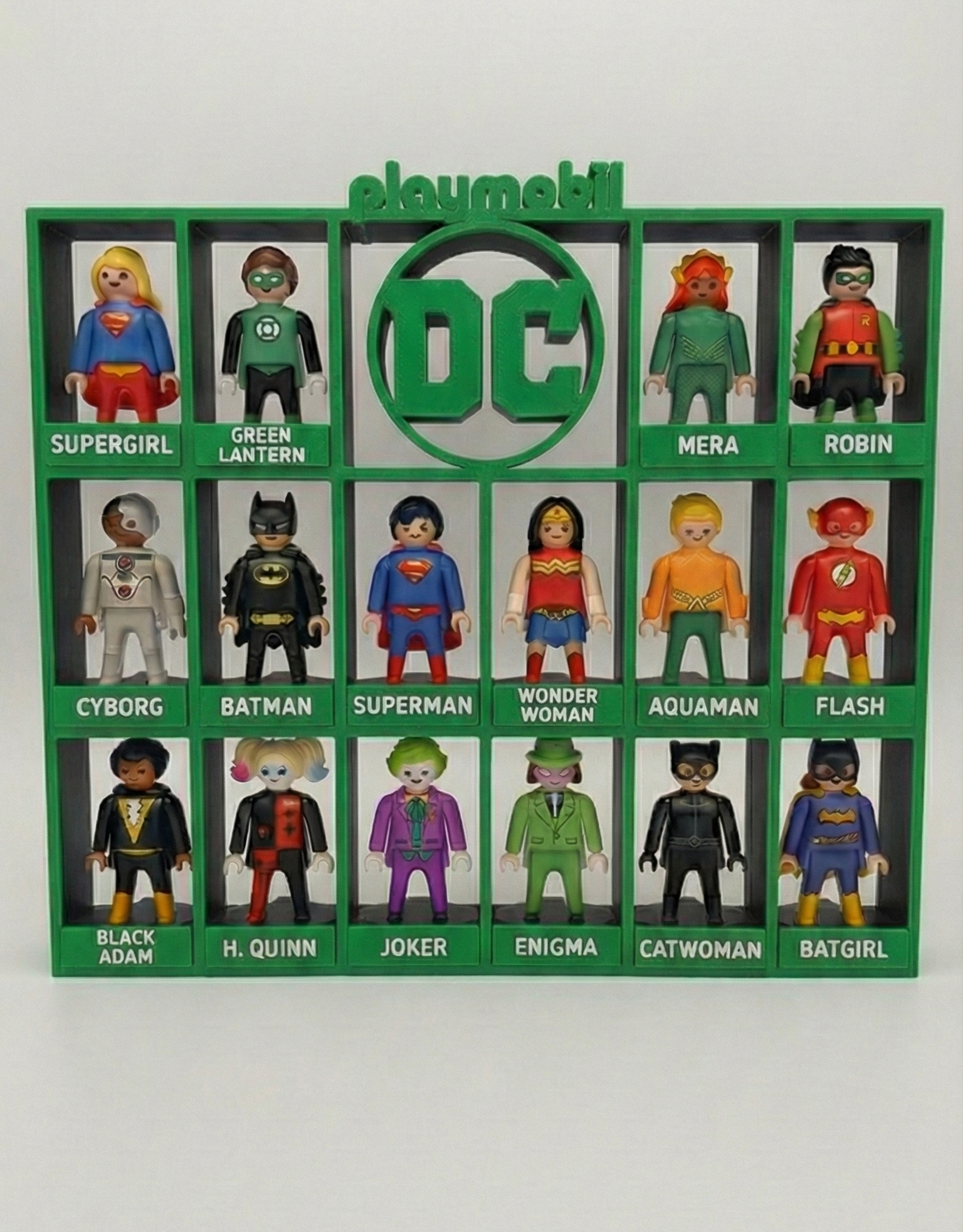 Espositore per Playmobil DC Comics Kinder Sorpresa