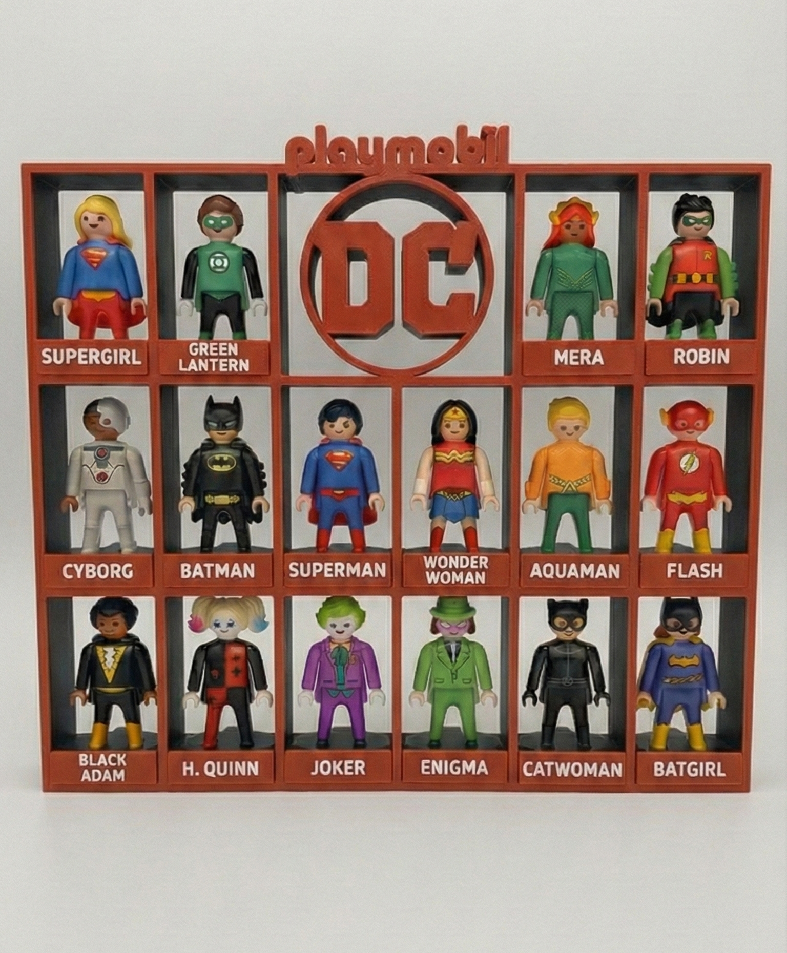 Espositore per Playmobil DC Comics Kinder Sorpresa
