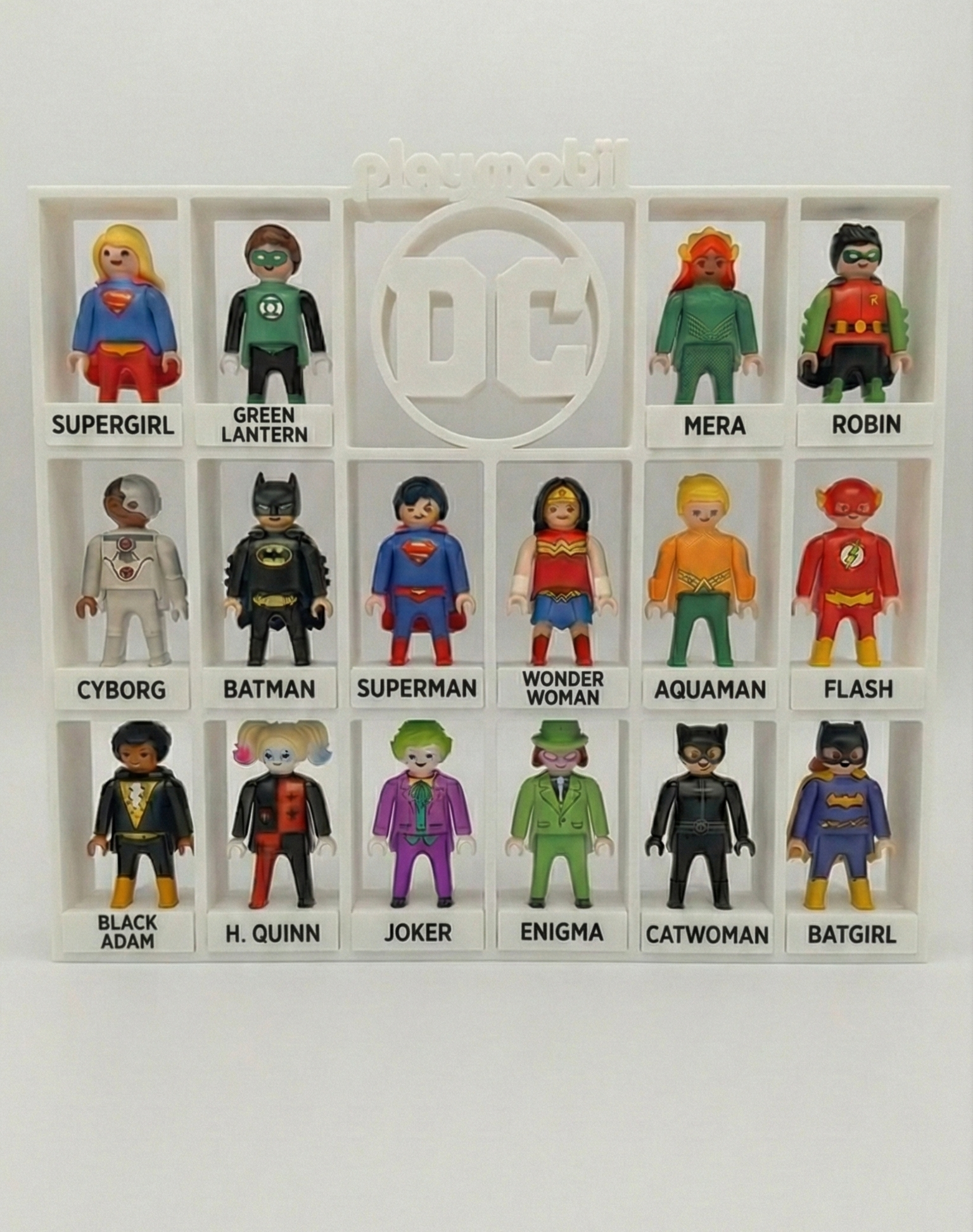 Espositore per Playmobil DC Comics Kinder Sorpresa