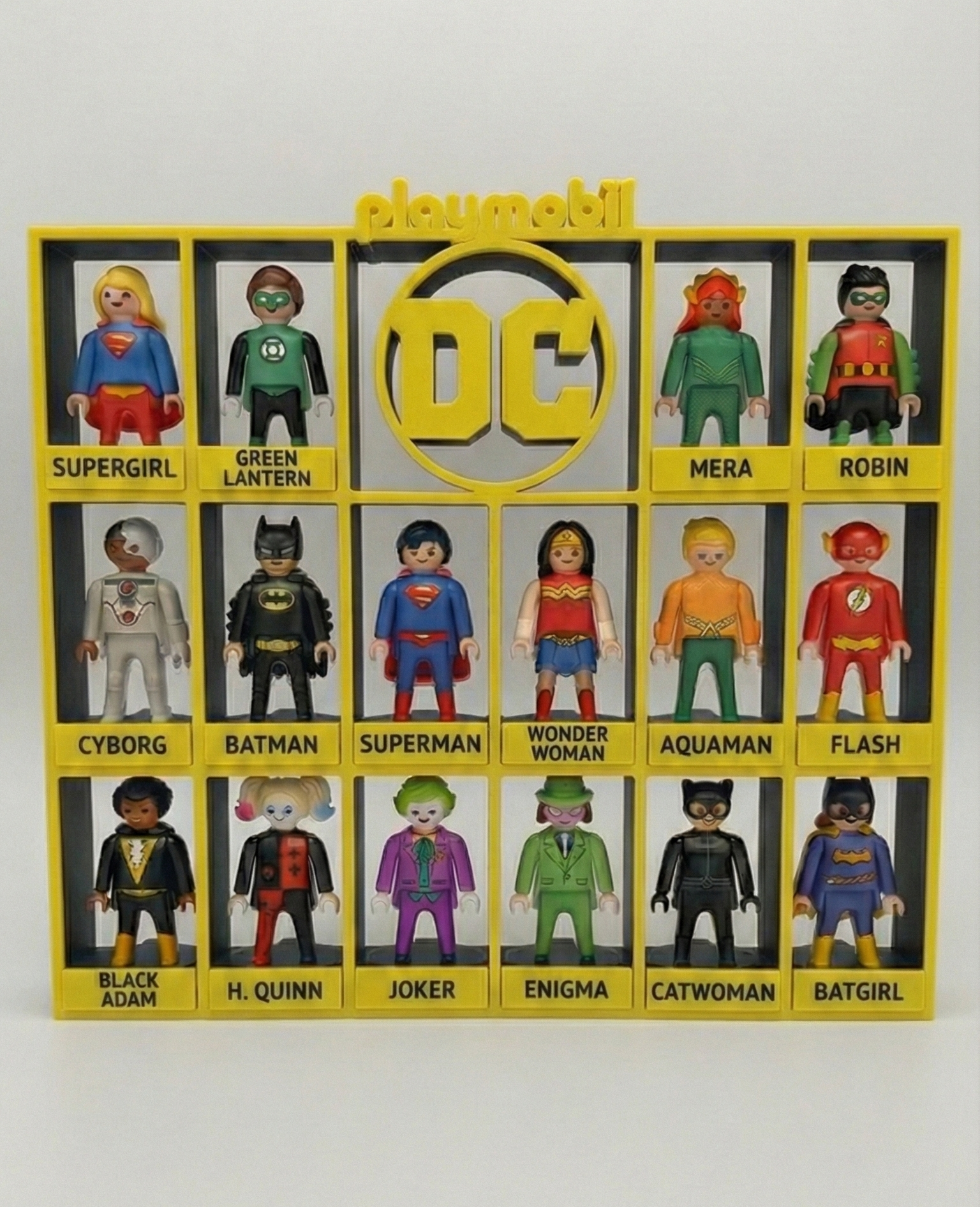 Espositore per Playmobil DC Comics Kinder Sorpresa