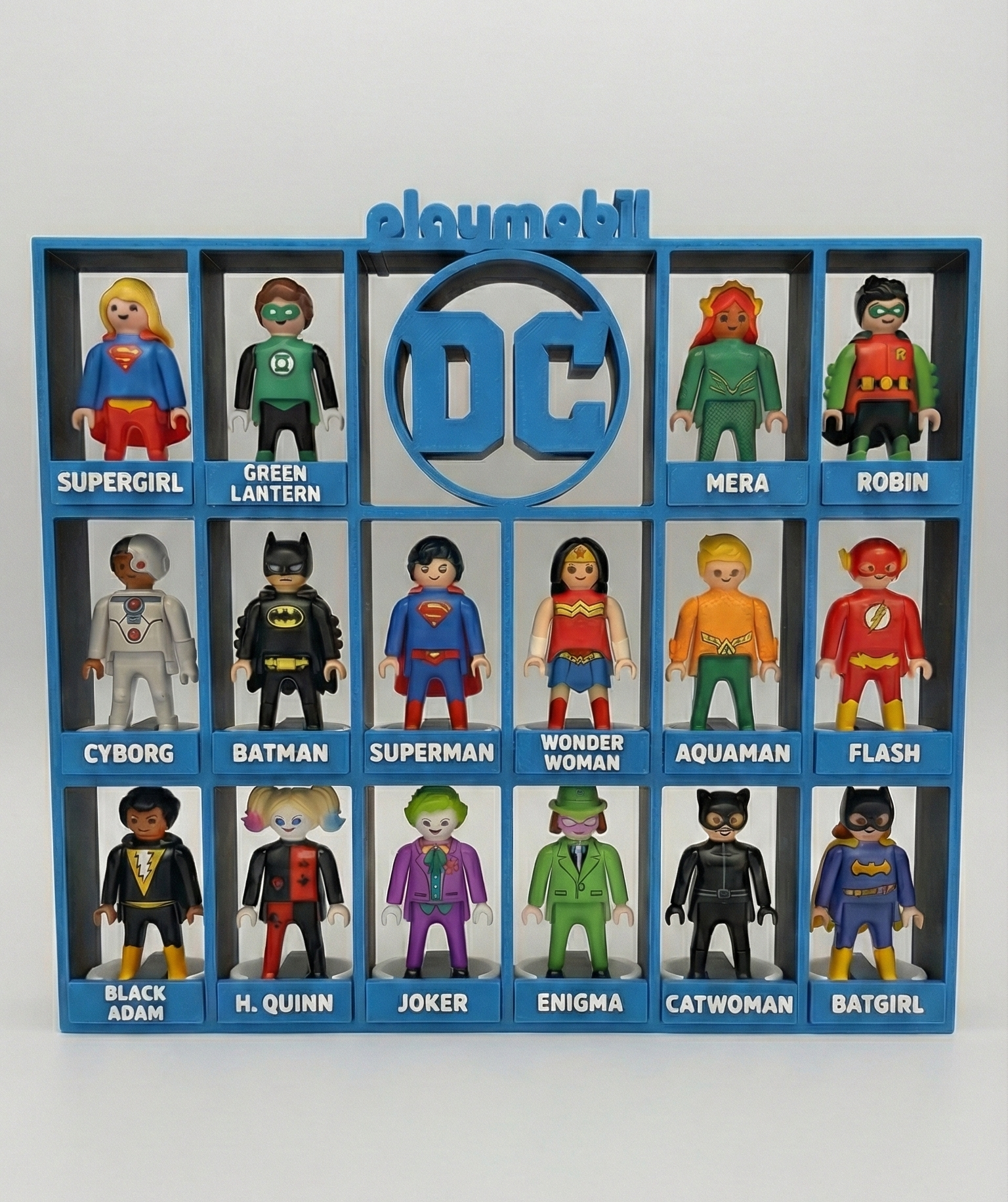 Espositore per Playmobil DC Comics Kinder Sorpresa