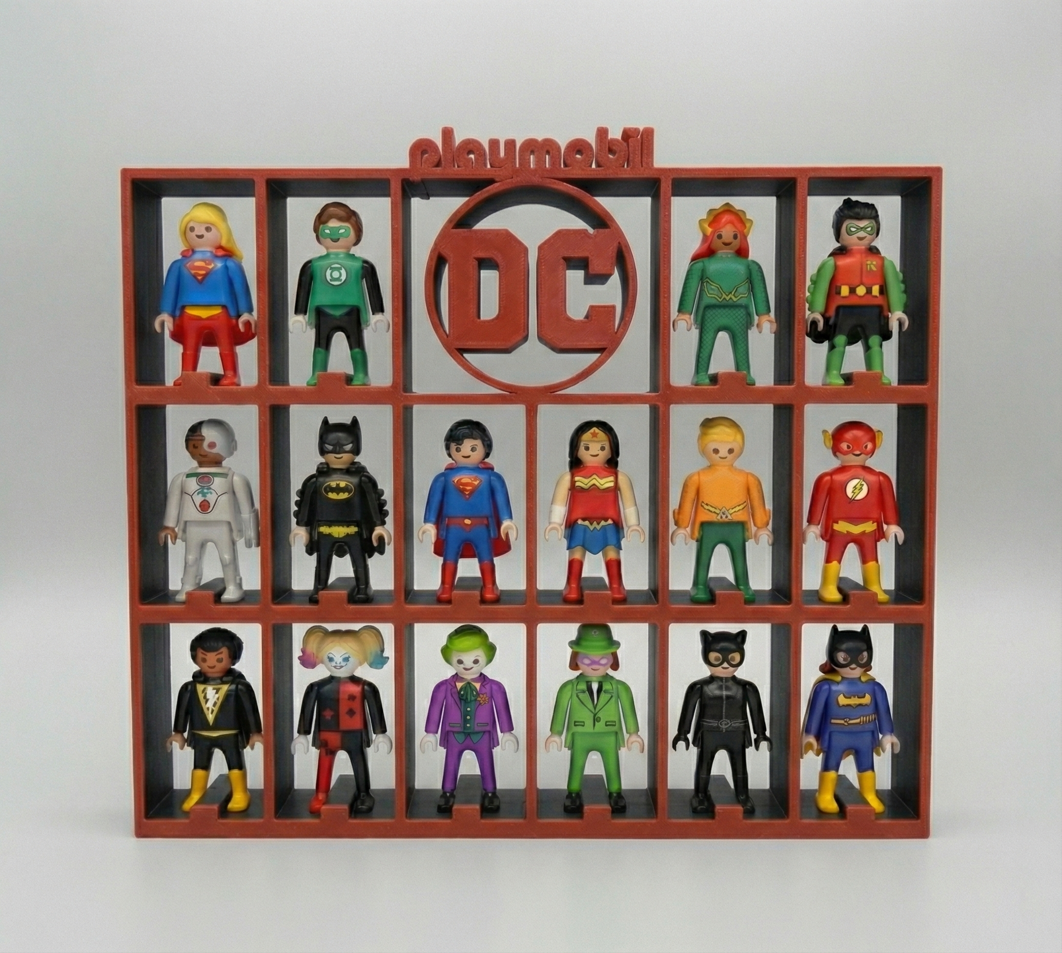 Espositore per Playmobil DC Comics Kinder Sorpresa