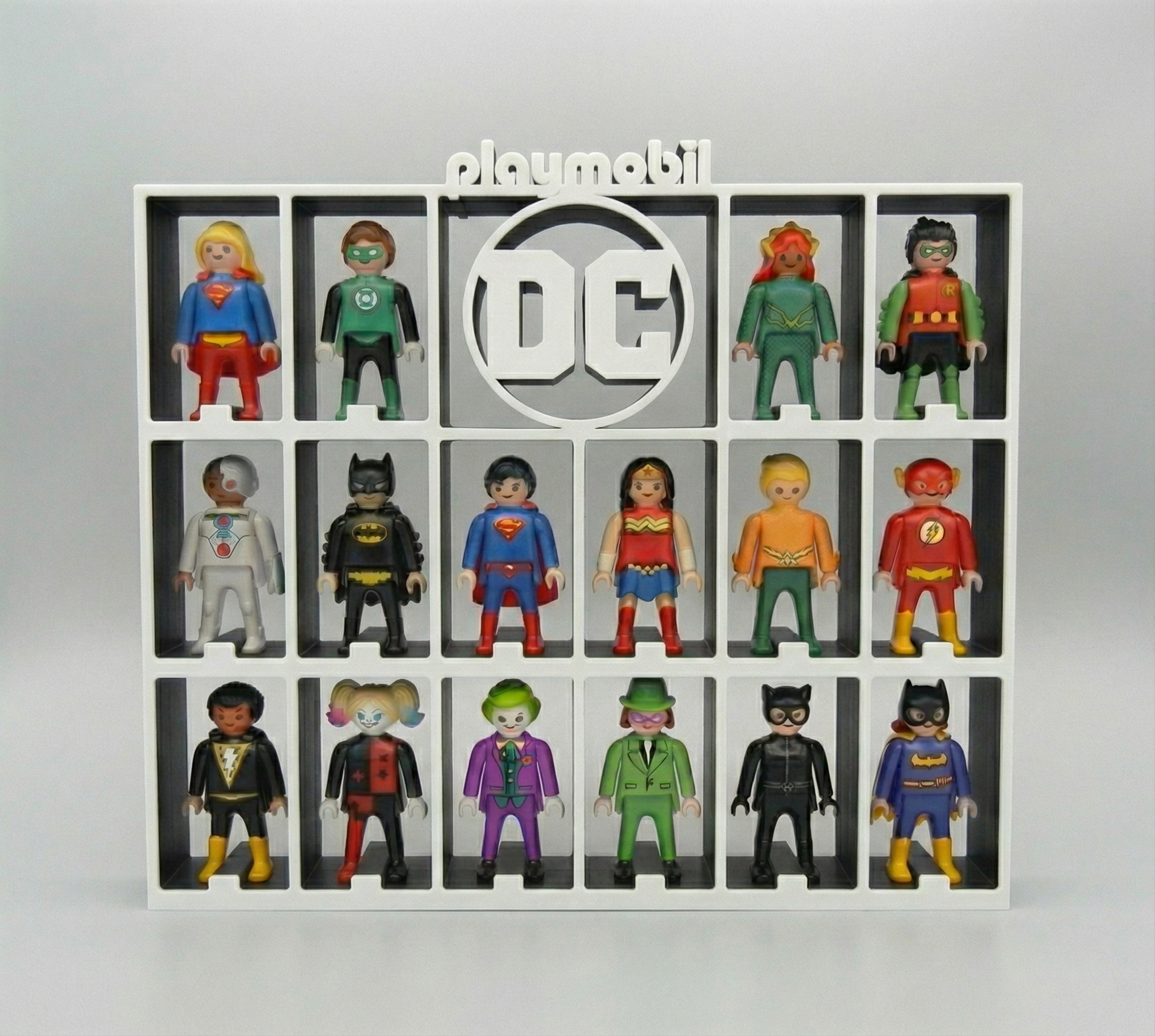 Espositore per Playmobil DC Comics Kinder Sorpresa