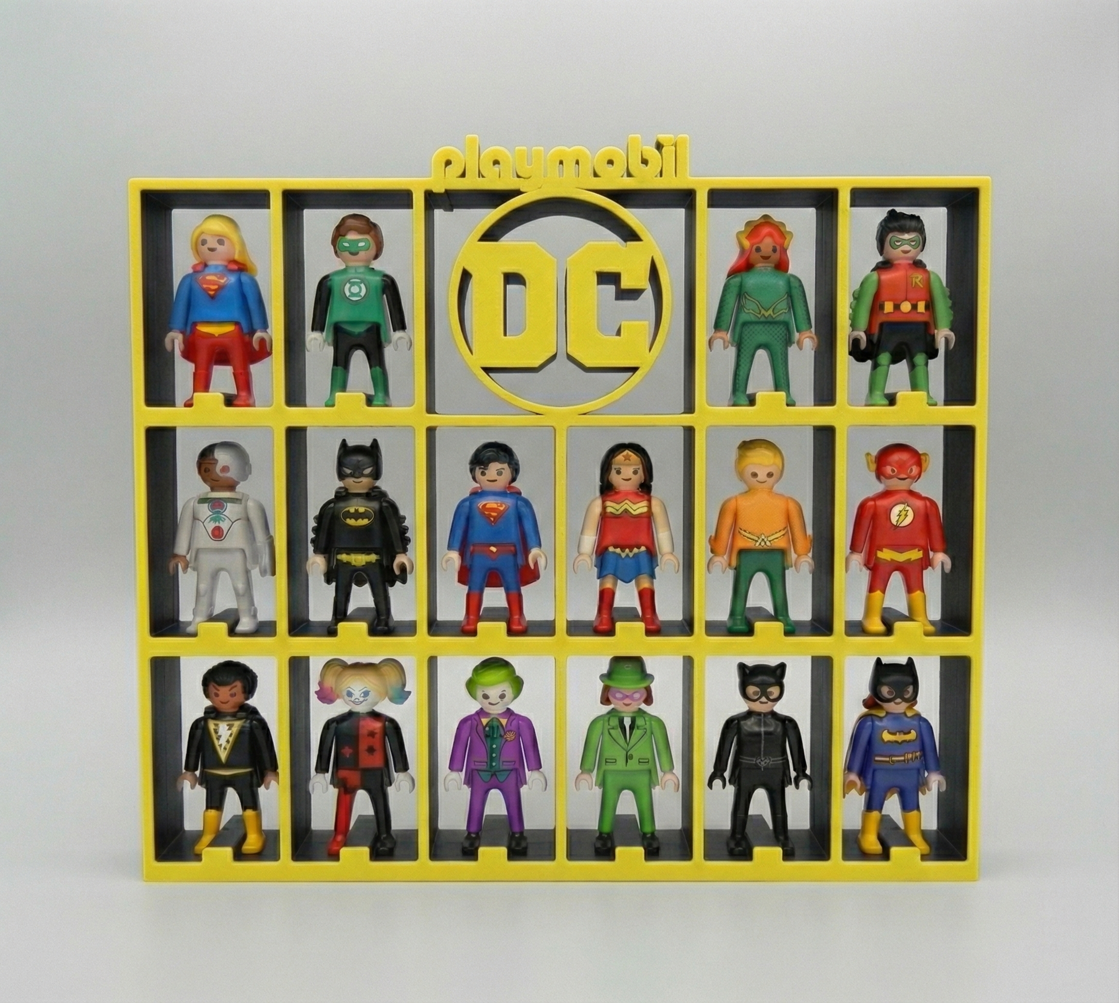 Espositore per Playmobil DC Comics Kinder Sorpresa