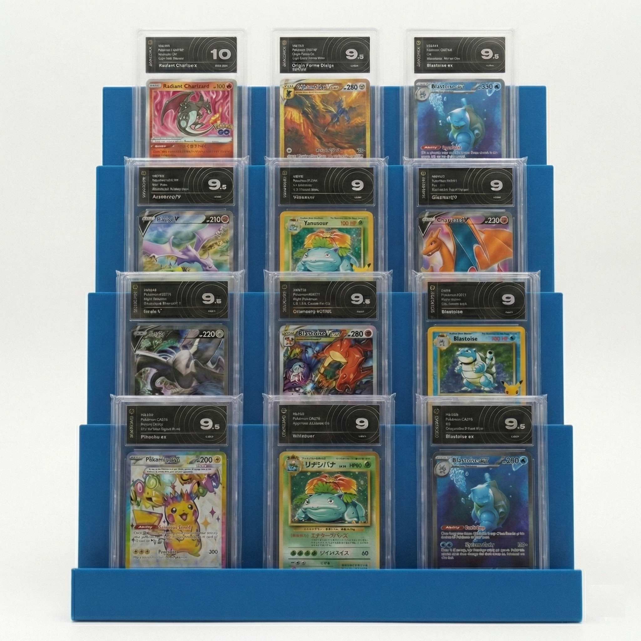 Espositore Carte Pokémon Gradate Multi-Livello