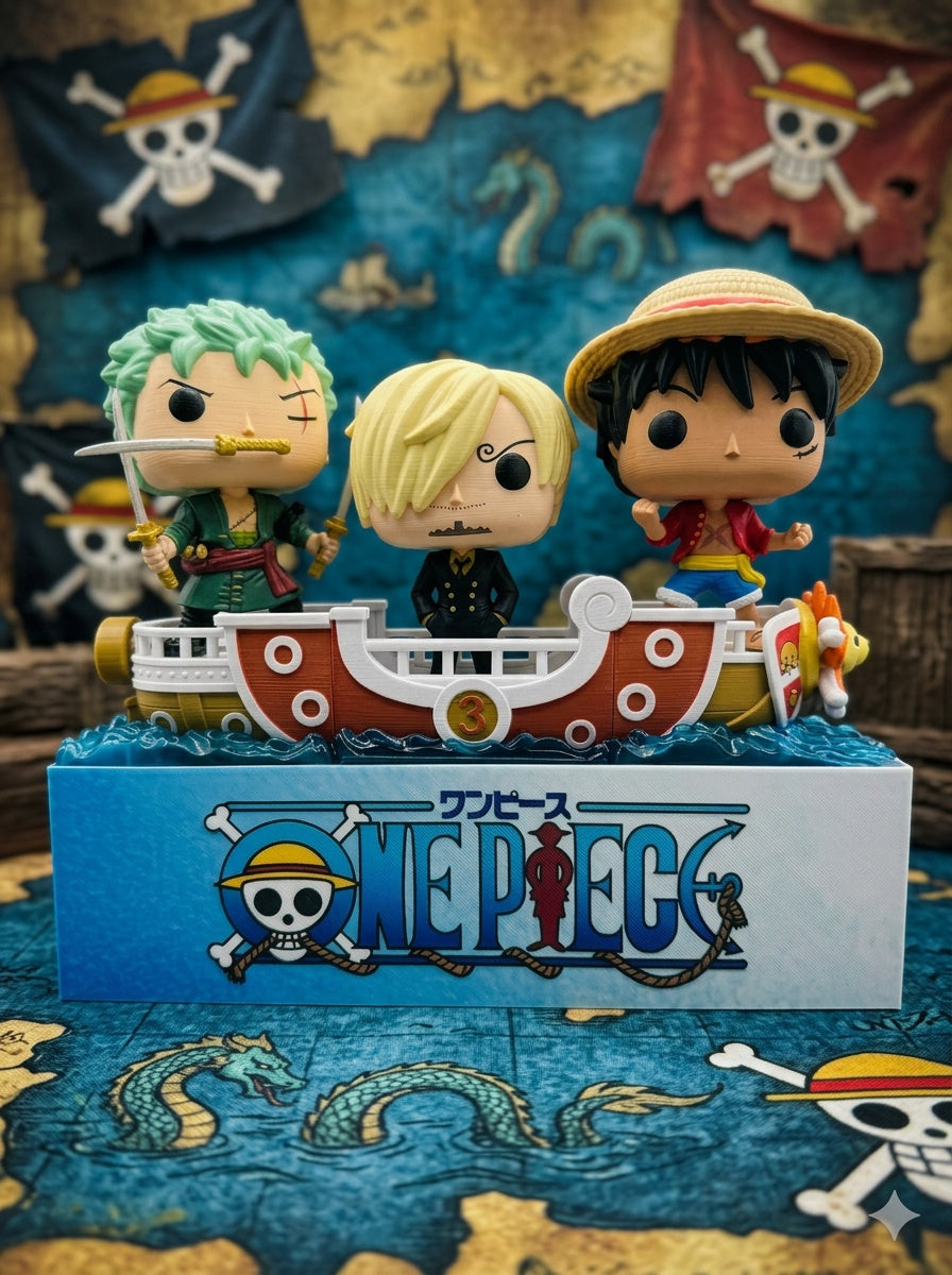 Espositore Diorama per Kinder GranSorpresa Maxi One Piece Collezione 2026