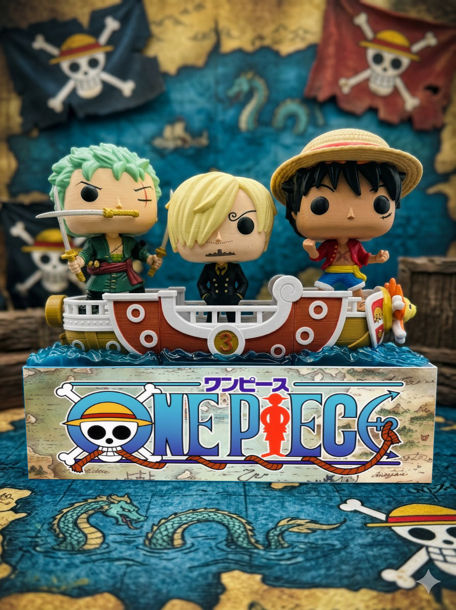 Espositore Diorama per Kinder GranSorpresa Maxi One Piece Collezione 2026